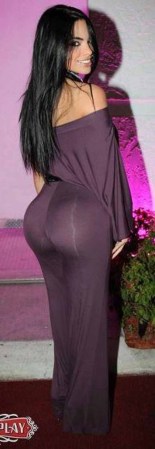 Dayamí Padrón, la bella y despampanante modelo y actriz cubana, cuyo mestizaje la hace possedora de una exótica belleza y de una figura envidiable.