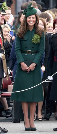 La belleza de Kate Middleton eclipsó la celebración de St. Patricks