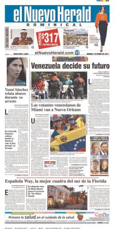 Miami, Florida. El Nuevo Herald