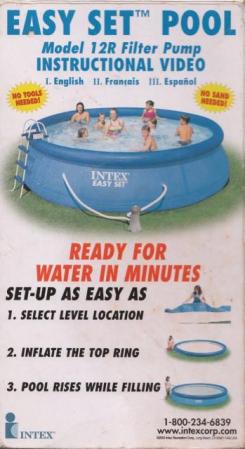 Vendo piscina modelo 12 R Filter Pump