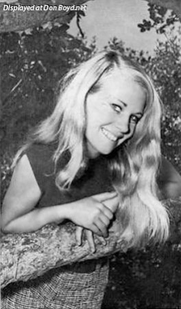 Otra imagen de Susan "Sue" Lowden, de 1968.