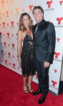 Su nombre completo es Juan Soler Valls Quiroga y nació en Tucumán, Argentina. En la imagen, junto a su esposa.