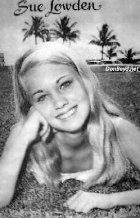 Una foto tomada de la habitante de Hialeah Sue Lowden para su portafolio de modelaje en 1968.