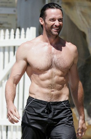 Efectivamente, hablamos del bello y sexy Hugh Jackman.
