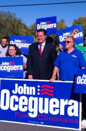 John Oceguera es el candidato demócrata por el tercer distrito de Nevada.