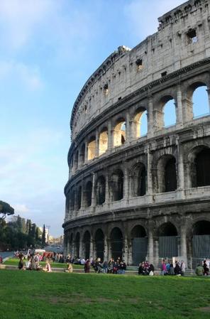 Roma, la cuna de la civilación, con sus increíbles monumentos.