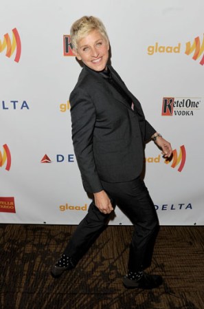 Puesto #47: La presentadora de televisión y comediante Ellen DeGeneres