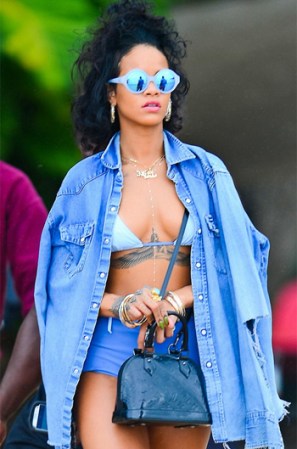 Hay que admitir que Rihanna supo cómo lucirlo.