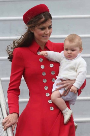 Esta visita es muy especial para los príncipes ya que era la primera vez que se llevaban al pequeño Jorge de viaje oficial.