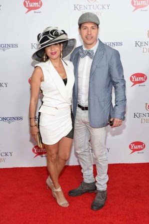 Lisa Gomez y él actor Jon Seda