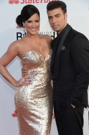 Aquí Jencarlos Canela y Gaby Espino