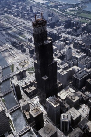 Maravillosa vista aérea desde Chicago.