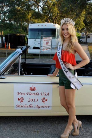 Michelle Aguirre, la cubana de Hialeah que se convirtio en Miss Florida 2013 y competirá en el Miss USA en Las Vegas.