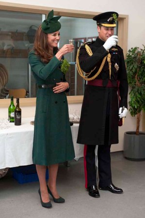 La belleza de Kate Middleton eclipsó la celebración de St. Patricks.