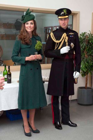 La belleza de Kate Middleton eclipsó la celebración de St. Patricks.