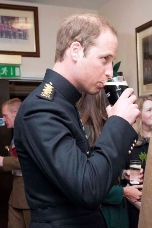 La belleza de Kate Middleton eclipsó la celebración de St. Patricks.