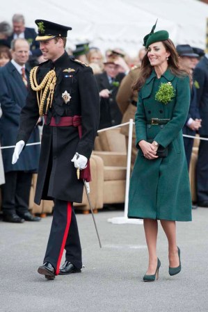 La belleza de Kate Middleton eclipsó la celebración de St. Patricks.