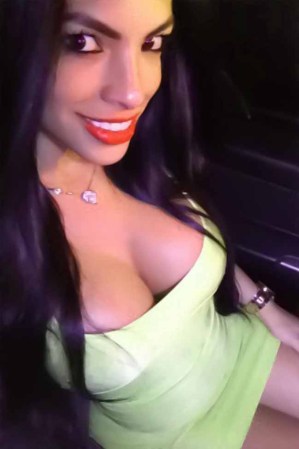 Dayamí Padrón, la bella y despampanante modelo y actriz cubana.