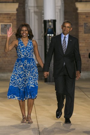 Barack Obama and Michelle Obama