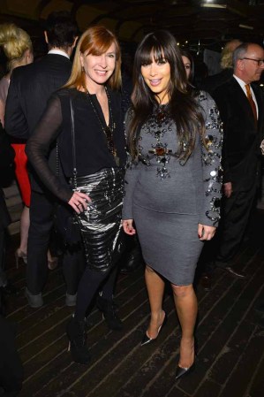 NEW YORK, NY - MARCH 27: (EXCLUSIVE COVERAGE) Nicole Miller, and Kim Kardashian attend the DuJour Magazine Spring 2013 Issue Celebration at The Darby on March 27, 2013 in New York City. (Photo by Larry Busacca/Getty Images for DuJour)