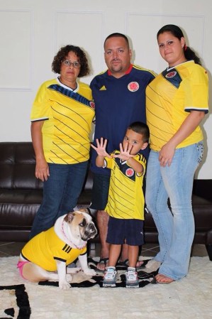 Listos Para el mundial apoyando a nuestra Selección Colombia desde Port ST Lucie, Fl