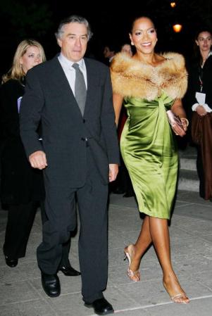 Robert De Niroy su esposa Grace Hightower.