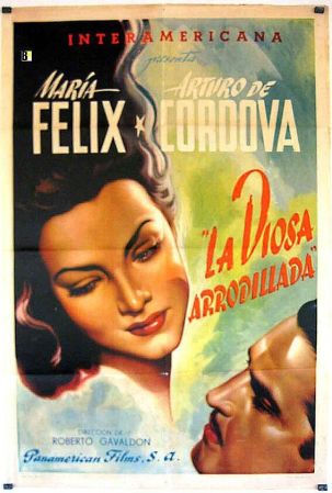 María Félix dejó un imborrable legado de decenas de películas. Estas son algunas de ellas, tal y como fueron anunciadas en los carteles de la época.
