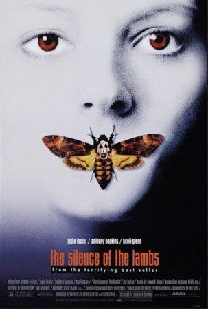 "Silence of the lambs" (1991). La novela de Thomas Harris tuvo una adaptación fiel y exitosa en el cine, cuando Jonathan Demme decidió filmarla.