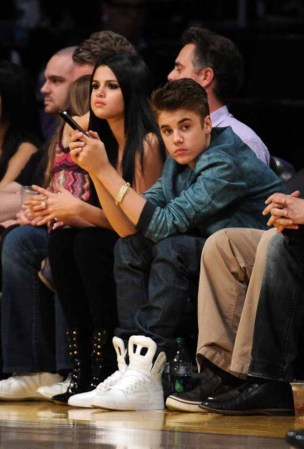 Justin Beiber y Selena Gomez