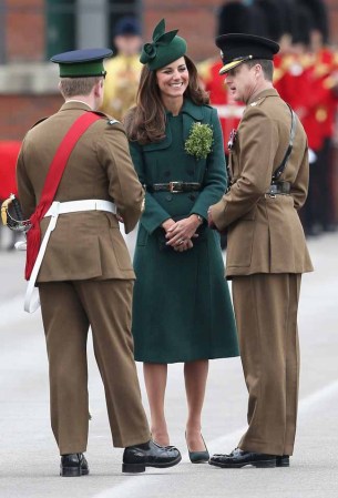 La belleza de Kate Middleton eclipsó la celebración de St. Patricks.