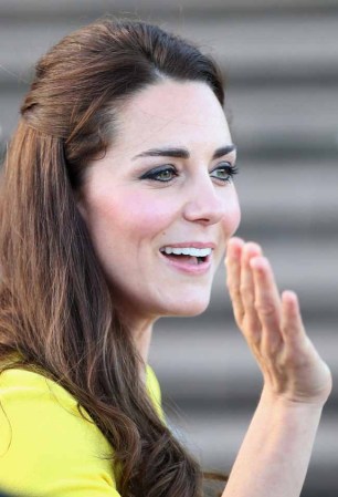 Kate Middleton se robó el corazón y las miradas de los australianos con su belleza.