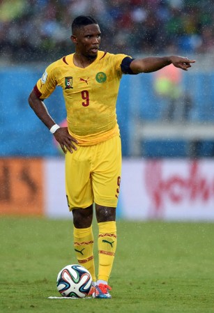 8. Samuel Eto'o: Valorado en $75 millones. Juega para el Chelsea y representa a Camerún en el Mundial.