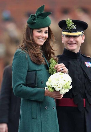 La belleza de Kate Middleton eclipsó la celebración de St. Patricks.