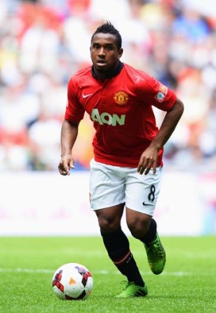 El brasileño Anderson del Manchester.
