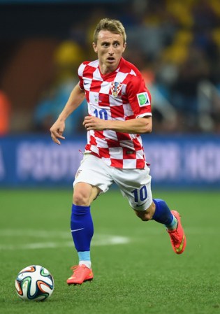 Luka Modric de Croacia este 2014