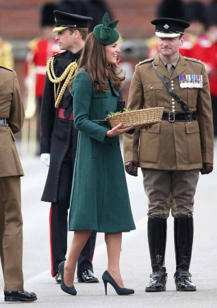 La belleza de Kate Middleton eclipsó la celebración de St. Patricks.