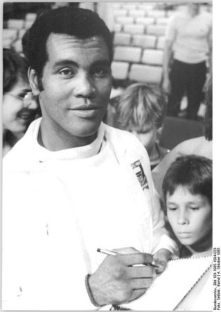 Teófilo Stevenson, merecedor de tres medallas de oro olímpicas (Moscu, 1980).
