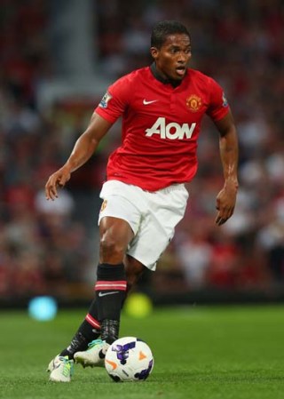 El ecuatoriano Antonio Valencia, del Manchester.