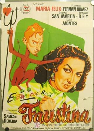 María Félix dejó un imborrable legado de decenas de películas. Estas son algunas de ellas, tal y como fueron anunciadas en los carteles de la época.