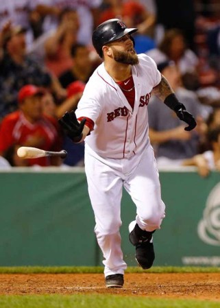 Mike Napoli, el pelotero que cayó en las redes de una actriz porno.