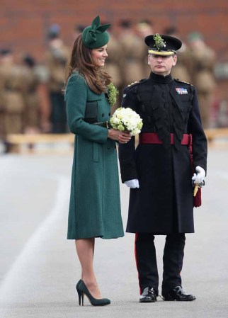 La belleza de Kate Middleton eclipsó la celebración de St. Patricks.