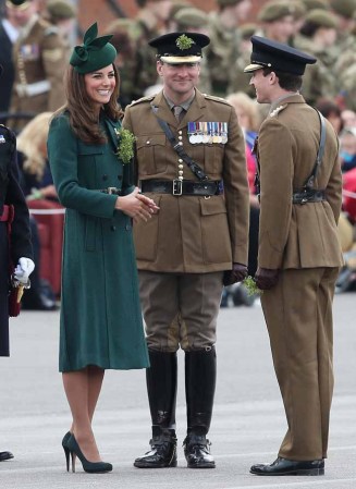 La belleza de Kate Middleton eclipsó la celebración de St. Patricks.