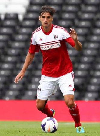 Bryan Ruiz, del Costa Rica, del Fulham.