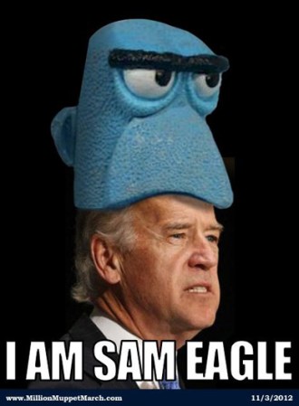 Se ha hasta comparado a los políticos, como a Joe Biden, con personajes de Plaza Sésamo.