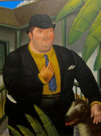 Fernando Botero (Colombia 1932) este pintor figurativo es famoso por distorsionar las formas hacia una gordura extrema. Sus pinturas y esculturas son fáciles de identificar. Es uno de los artistas latinoamericanos vivos más cotizados hoy en día.