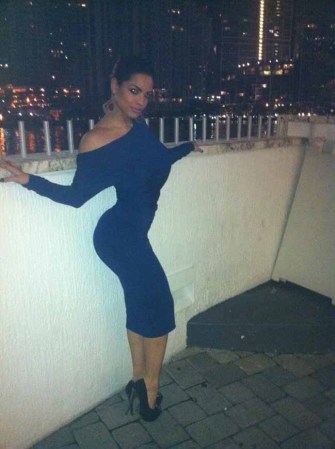 Dayamí Padrón, la bella y despampanante modelo y actriz cubana, cuyo mestizaje la hace possedora de una exótica belleza. Su figura despierta suspiros.