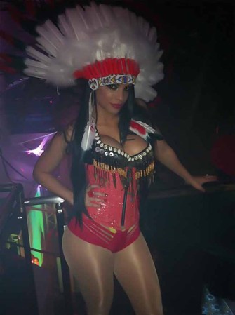 Dayamí Padrón, la bella y despampanante modelo y actriz cubana.