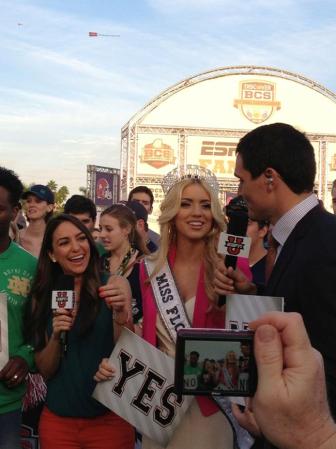 Michelle Aguirre, la cubana de Hialeah que se convirtio en Miss Florida 2013 y competirá en el Miss USA en Las Vegas.