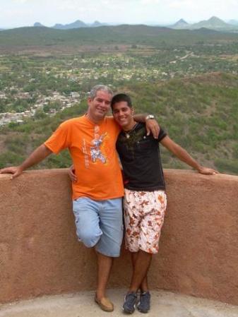 Mi hijo y yo.