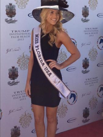 Michelle Aguirre, la cubana de Hialeah que se convirtio en Miss Florida 2013 y competirá en el Miss USA en Las Vegas.